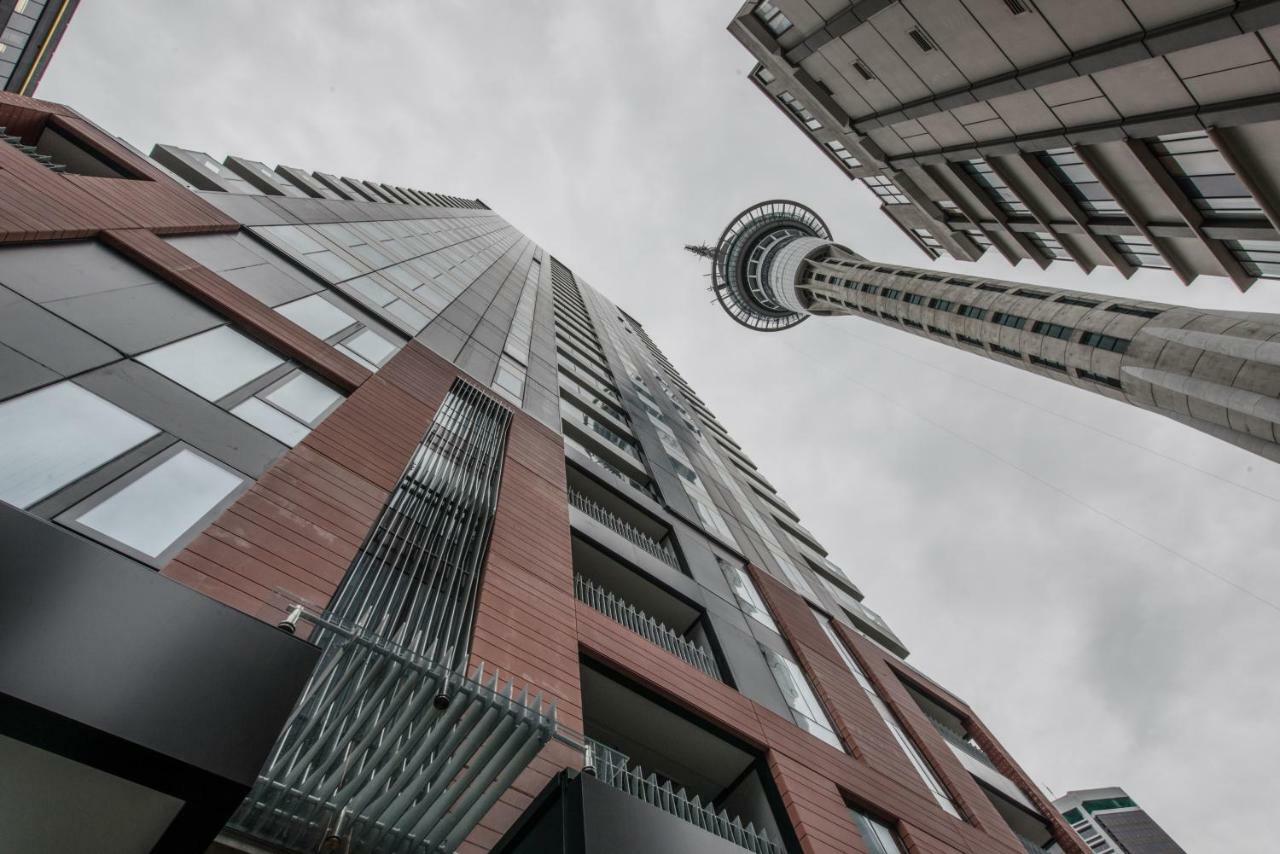 Ferienwohnung 【Jht】Brand New, 2 Brm,Stylish,Opposite To Skytower Auckland Exterior foto