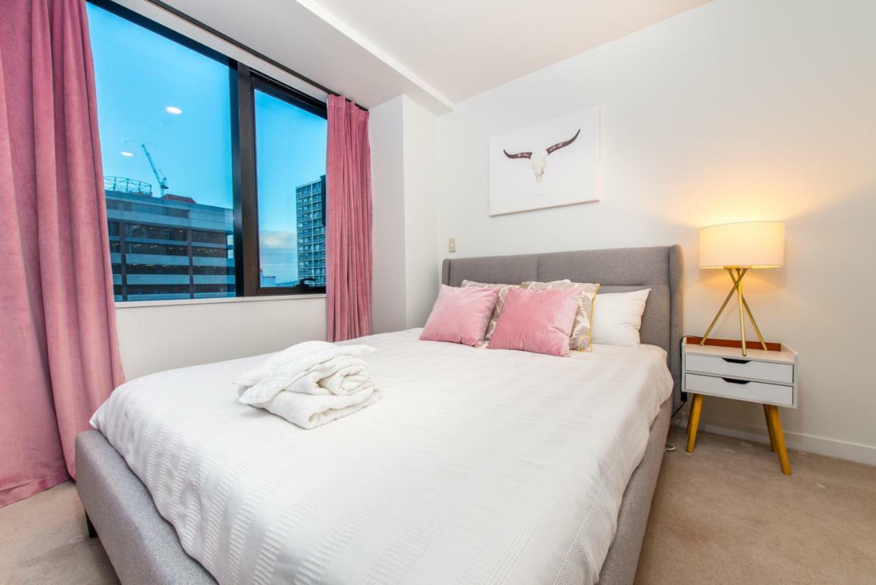 Ferienwohnung 【Jht】Brand New, 2 Brm,Stylish,Opposite To Skytower Auckland Exterior foto